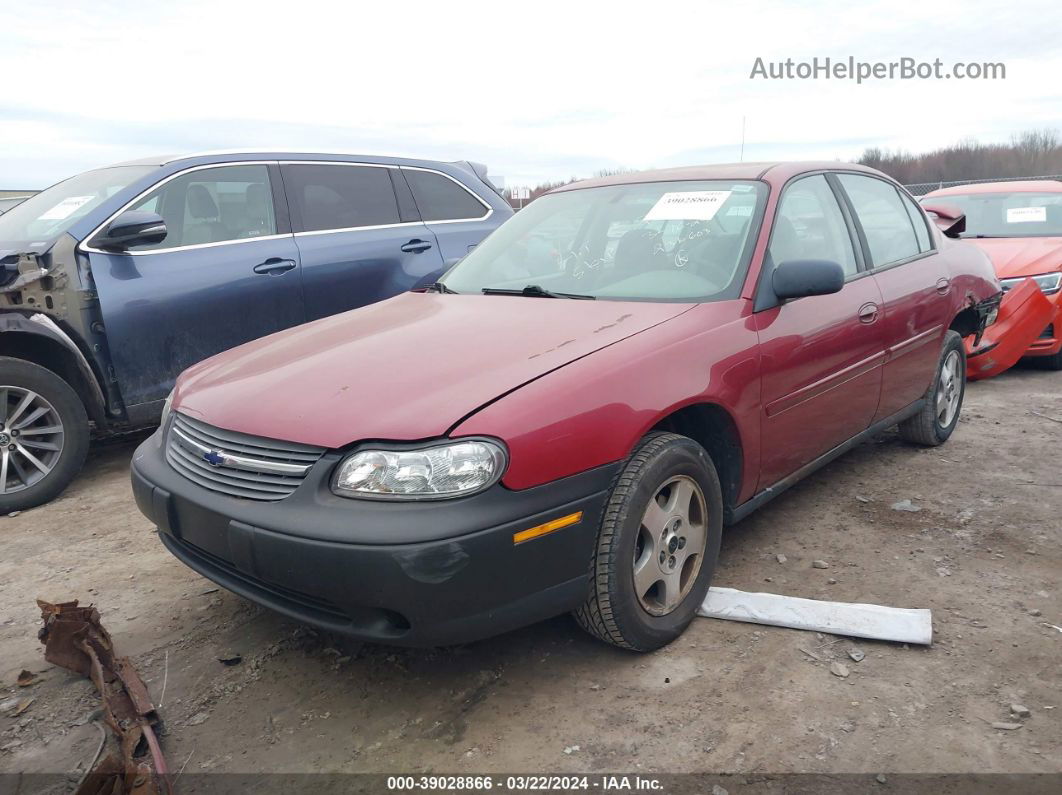 2005 Chevrolet Classic   Red vin: 1G1ND52F05M236603