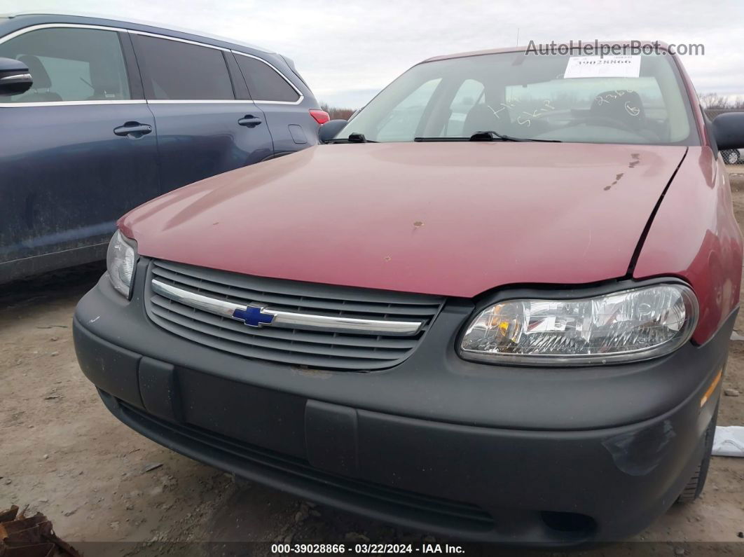 2005 Chevrolet Classic   Red vin: 1G1ND52F05M236603