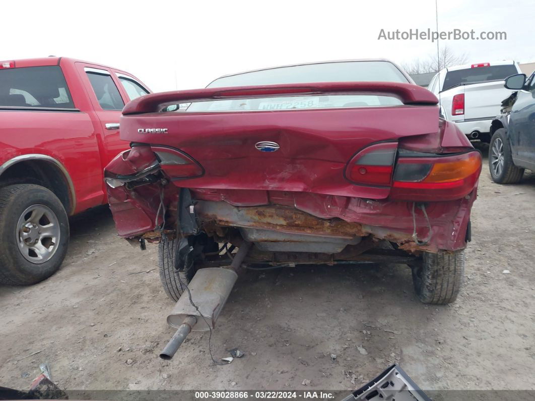 2005 Chevrolet Classic   Красный vin: 1G1ND52F05M236603