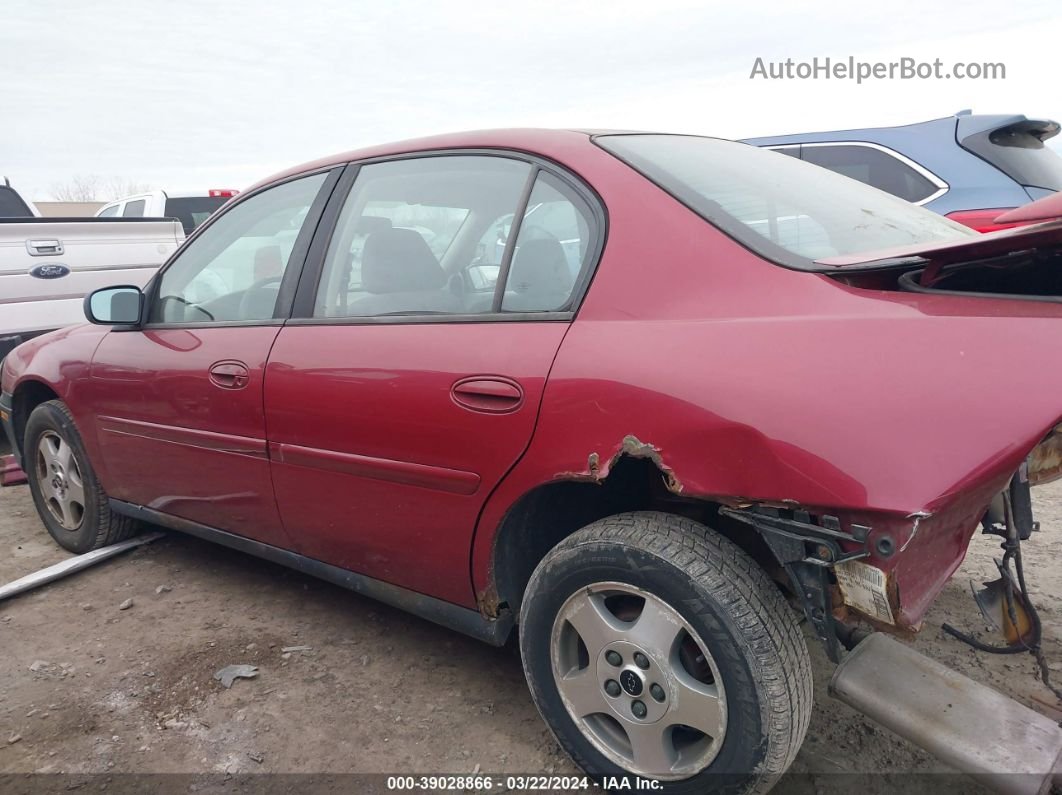 2005 Chevrolet Classic   Red vin: 1G1ND52F05M236603