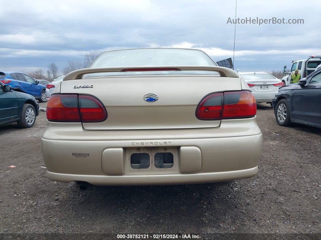 2005 Chevrolet Classic   Gold vin: 1G1ND52F15M193339