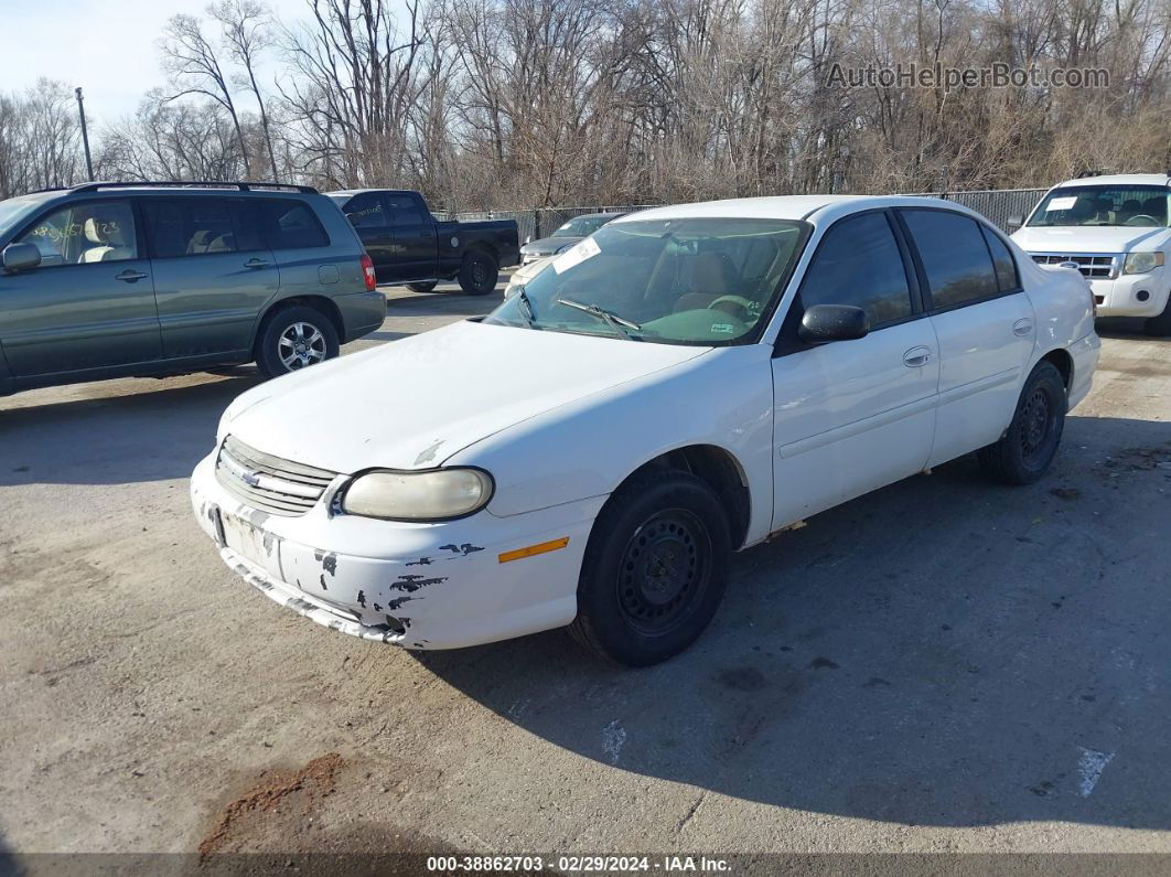 2005 Chevrolet Classic   White vin: 1G1ND52F15M254091