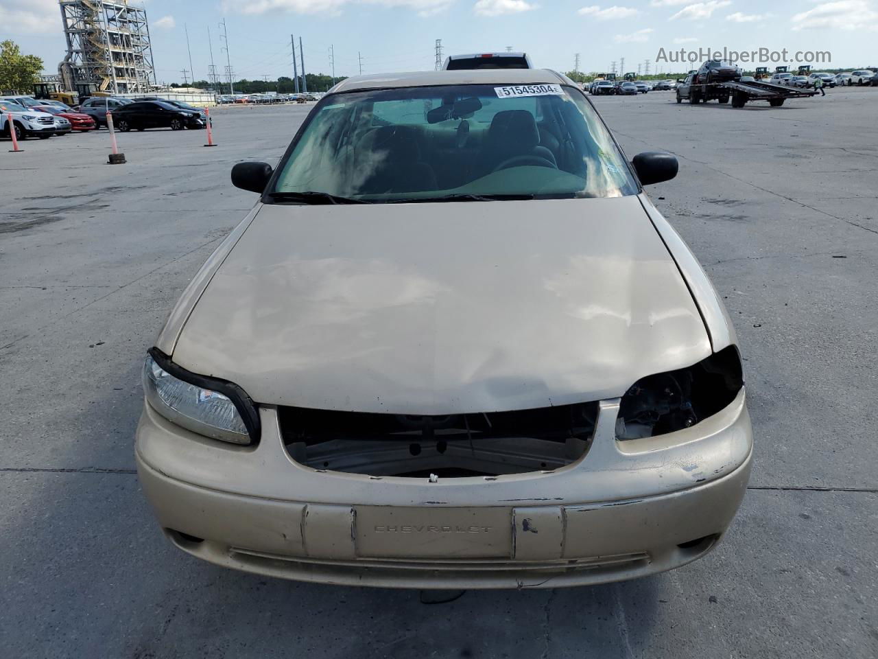 2005 Chevrolet Classic  Gold vin: 1G1ND52F25M147776