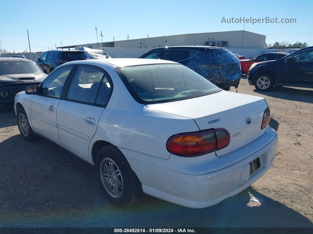 2005 Chevrolet Classic   White vin: 1G1ND52F25M196279