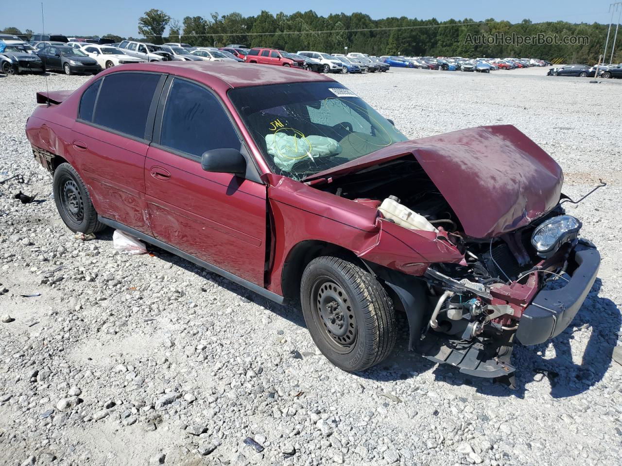 2005 Chevrolet Classic  Red vin: 1G1ND52F25M220628