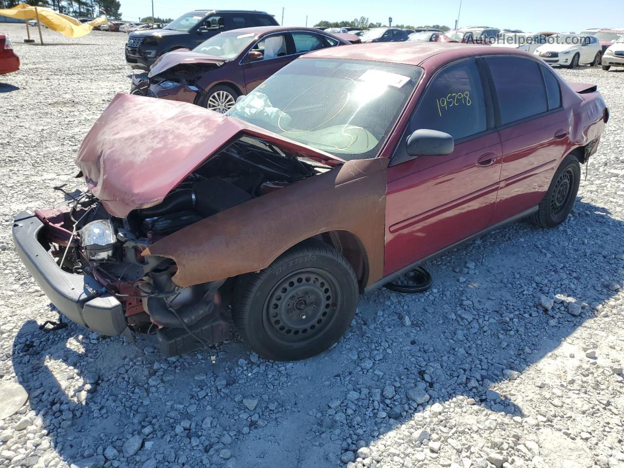 2005 Chevrolet Classic  Red vin: 1G1ND52F25M220628