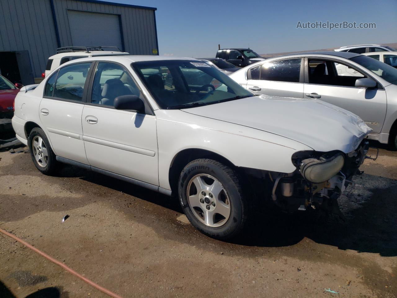 2005 Chevrolet Classic  White vin: 1G1ND52F35M108453