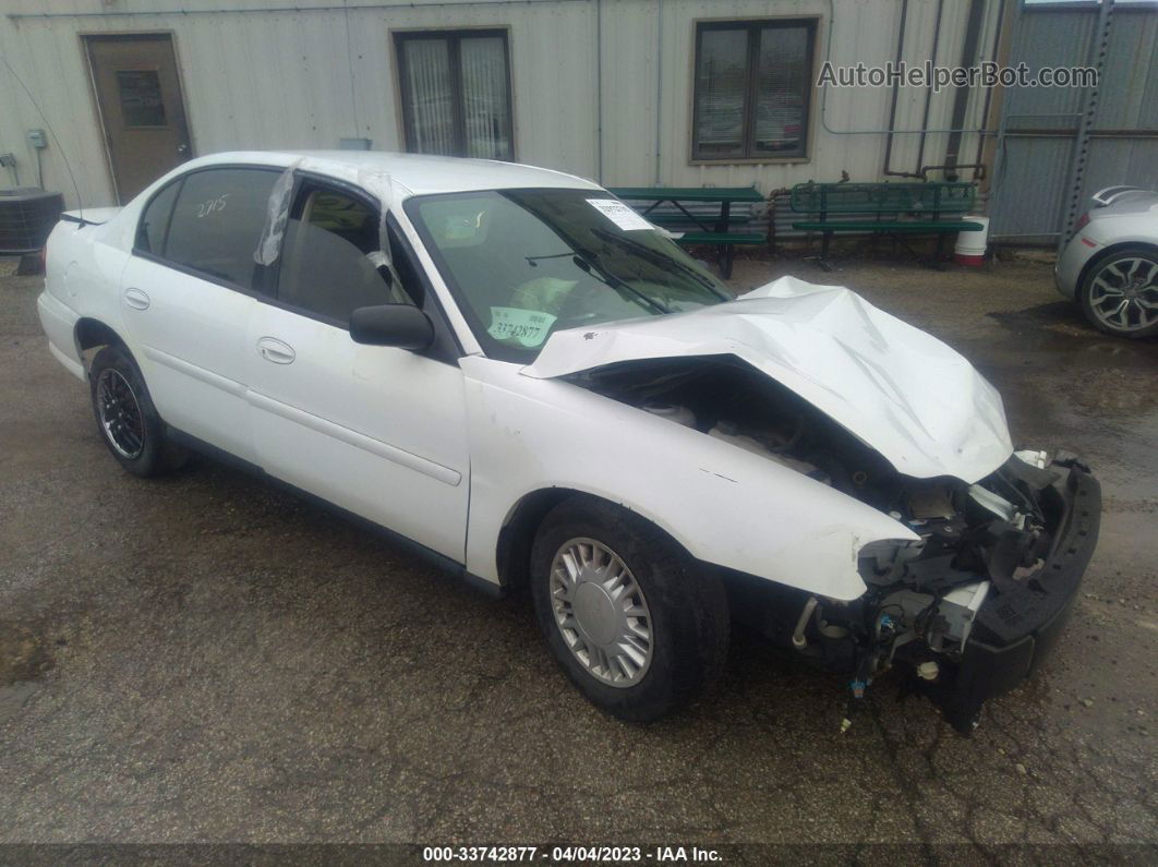 2005 Chevrolet Classic   White vin: 1G1ND52F35M136009