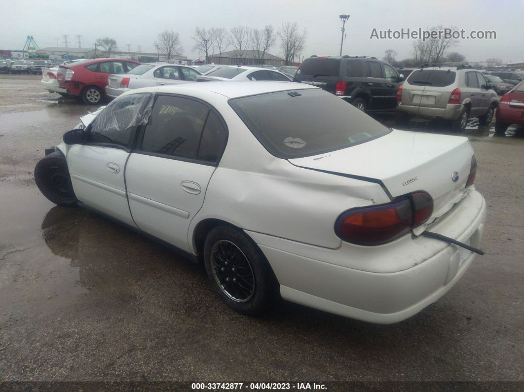 2005 Chevrolet Classic   White vin: 1G1ND52F35M136009