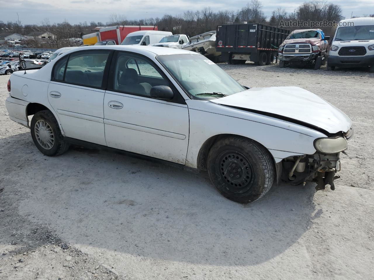 2005 Chevrolet Classic  White vin: 1G1ND52F35M177563