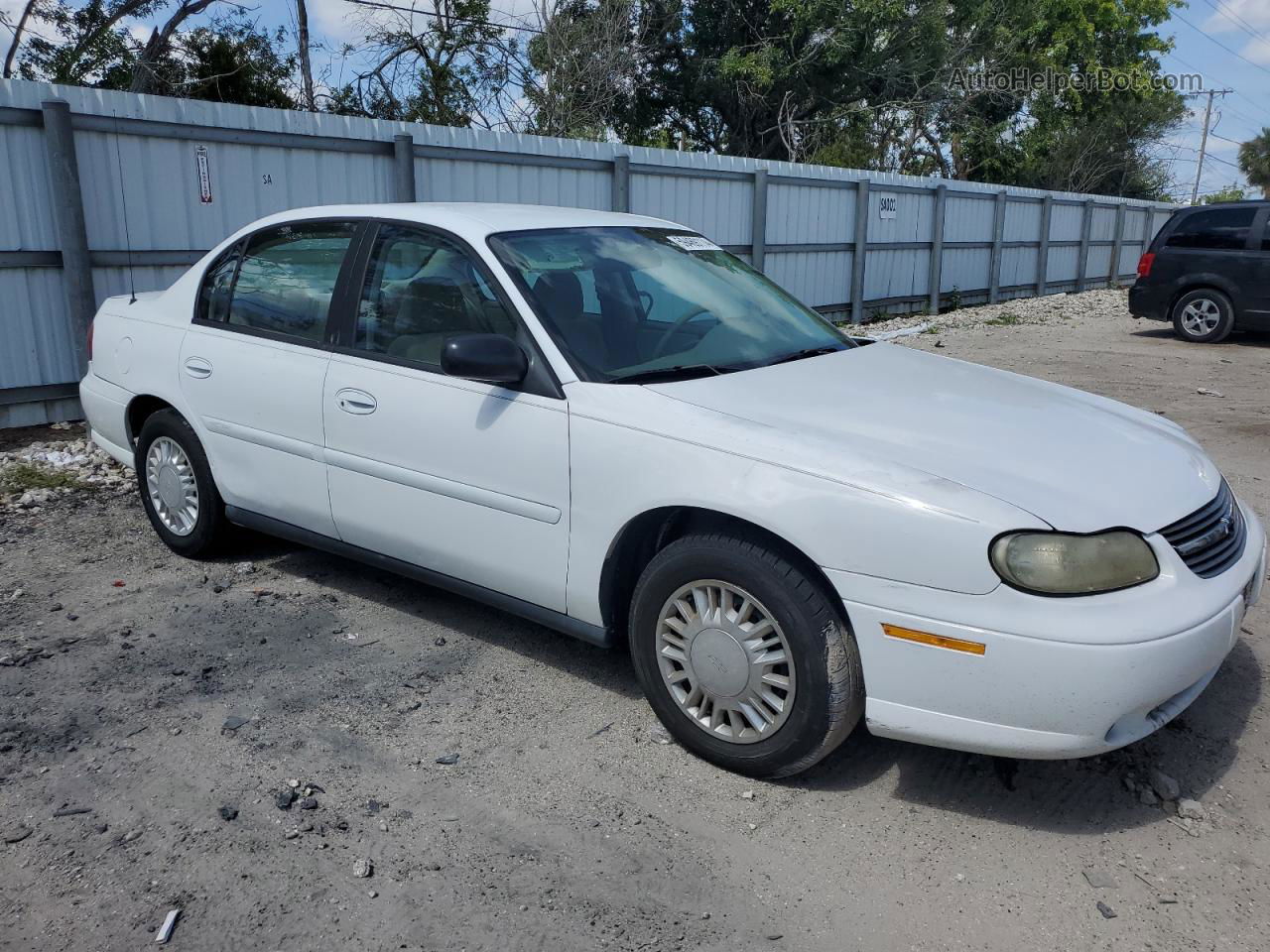 2005 Chevrolet Classic  White vin: 1G1ND52F45M196669