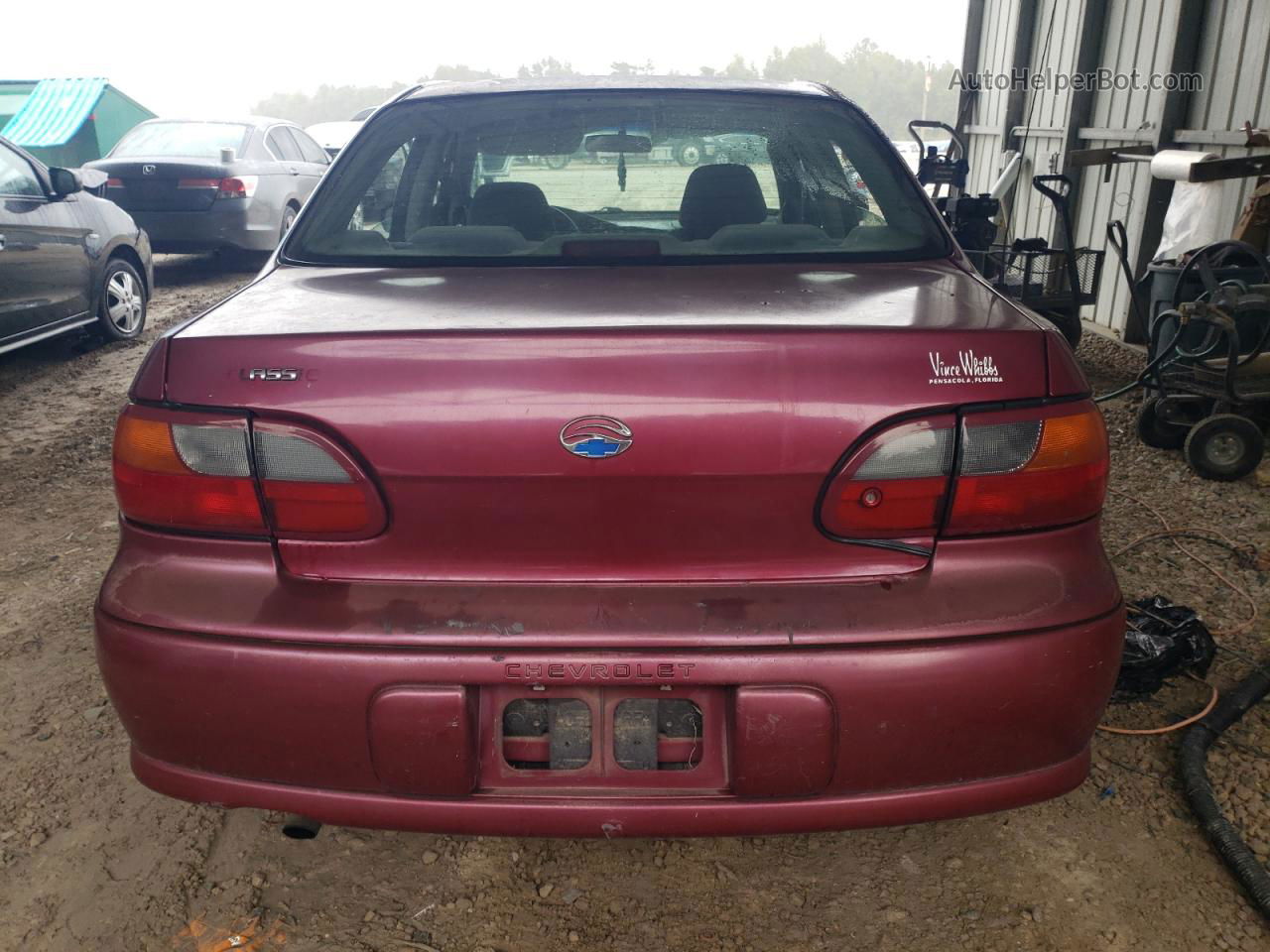 2005 Chevrolet Classic  Burgundy vin: 1G1ND52F45M224745