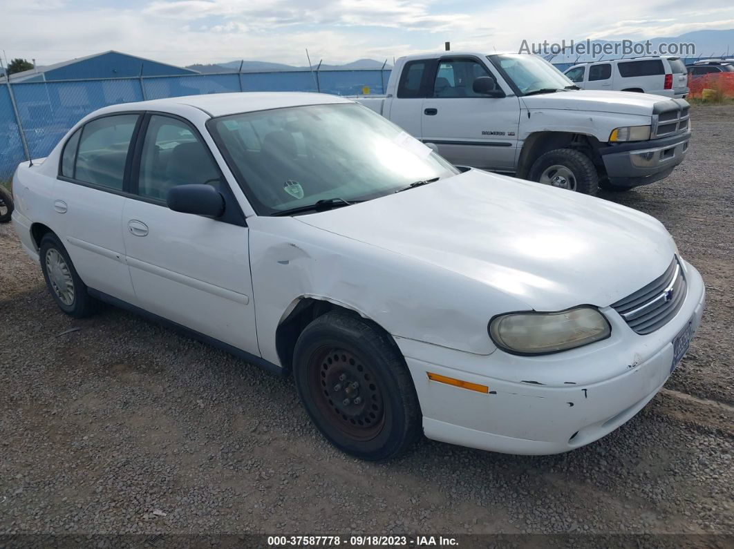 2005 Chevrolet Classic   White vin: 1G1ND52F45M236006