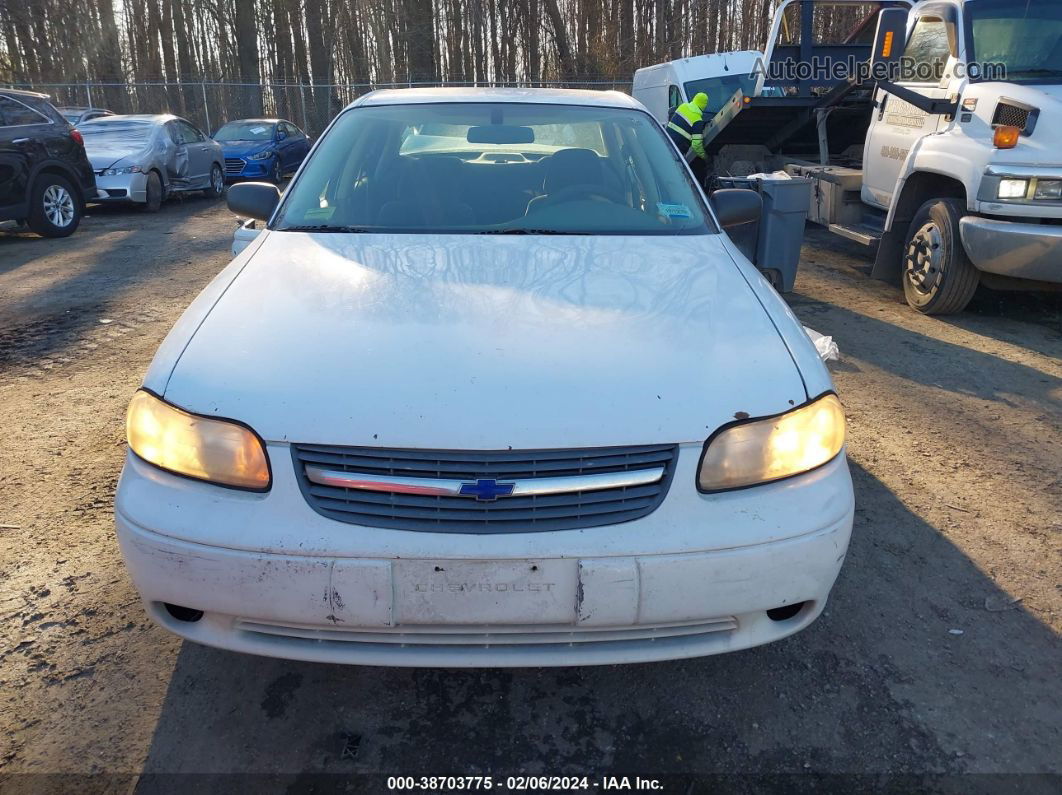 2005 Chevrolet Classic   White vin: 1G1ND52F55M135900