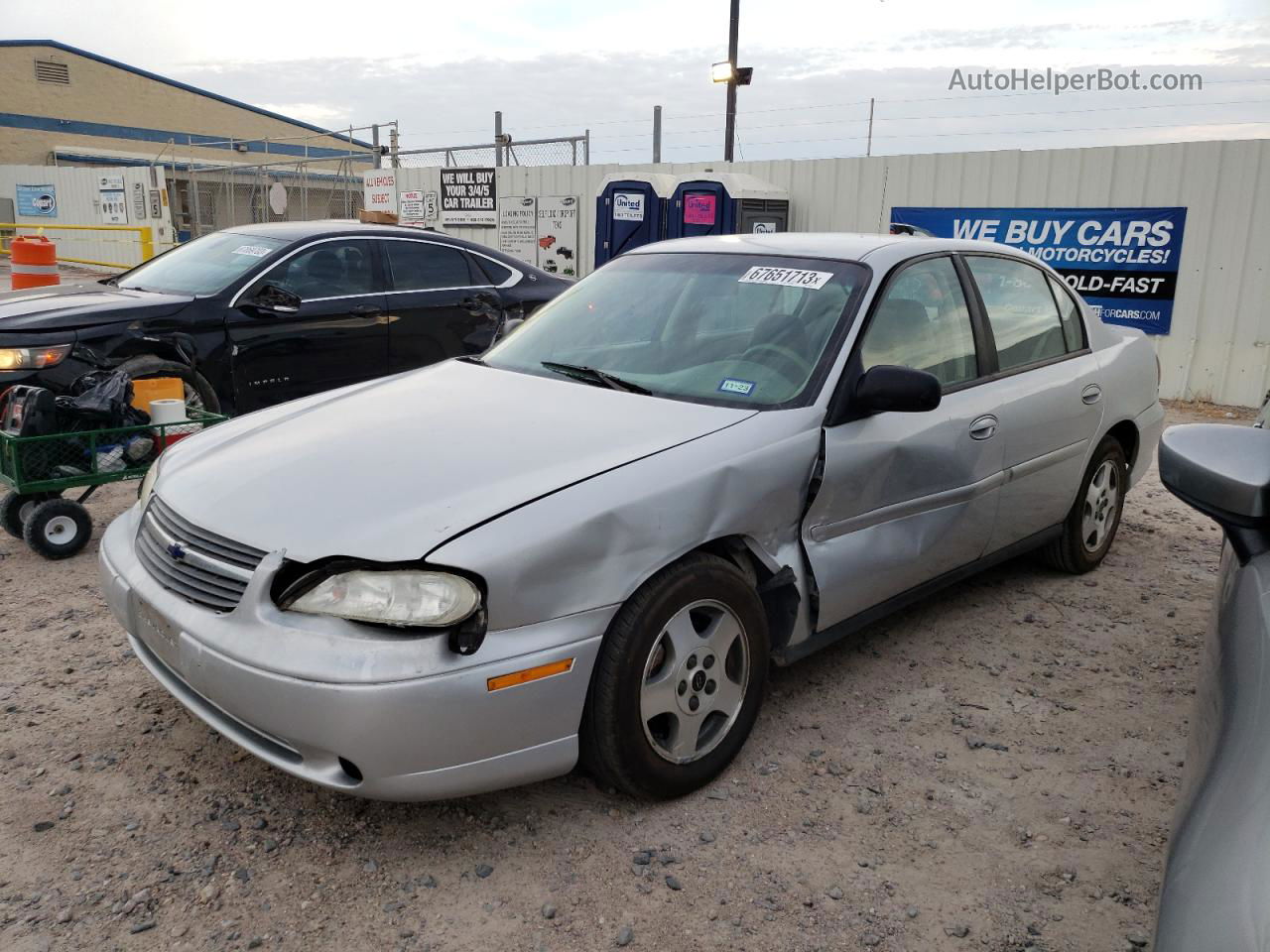 2005 Chevrolet Classic  Silver vin: 1G1ND52F55M165446
