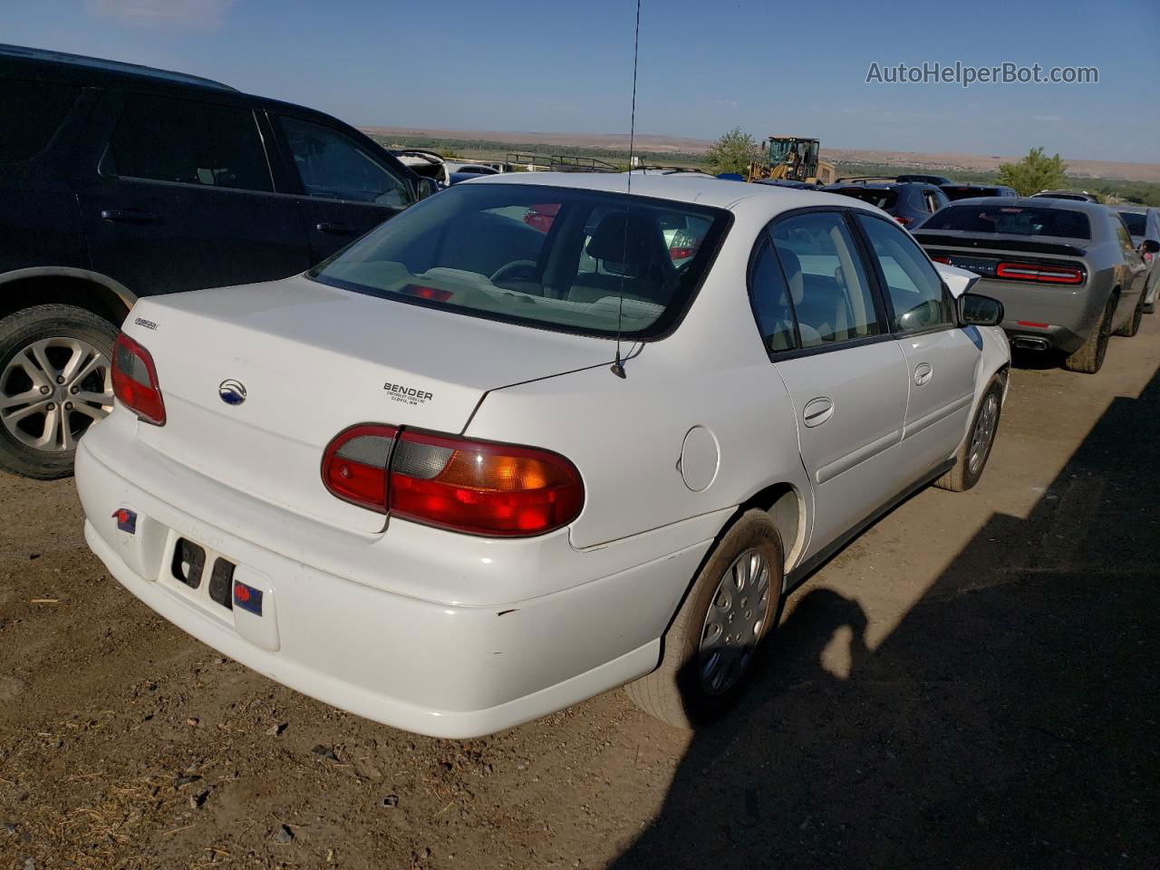 2005 Chevrolet Classic  White vin: 1G1ND52F65M165665