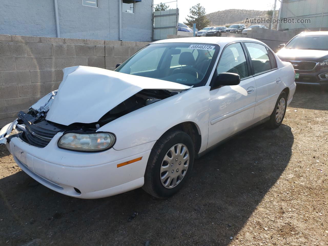 2005 Chevrolet Classic  White vin: 1G1ND52F65M165665