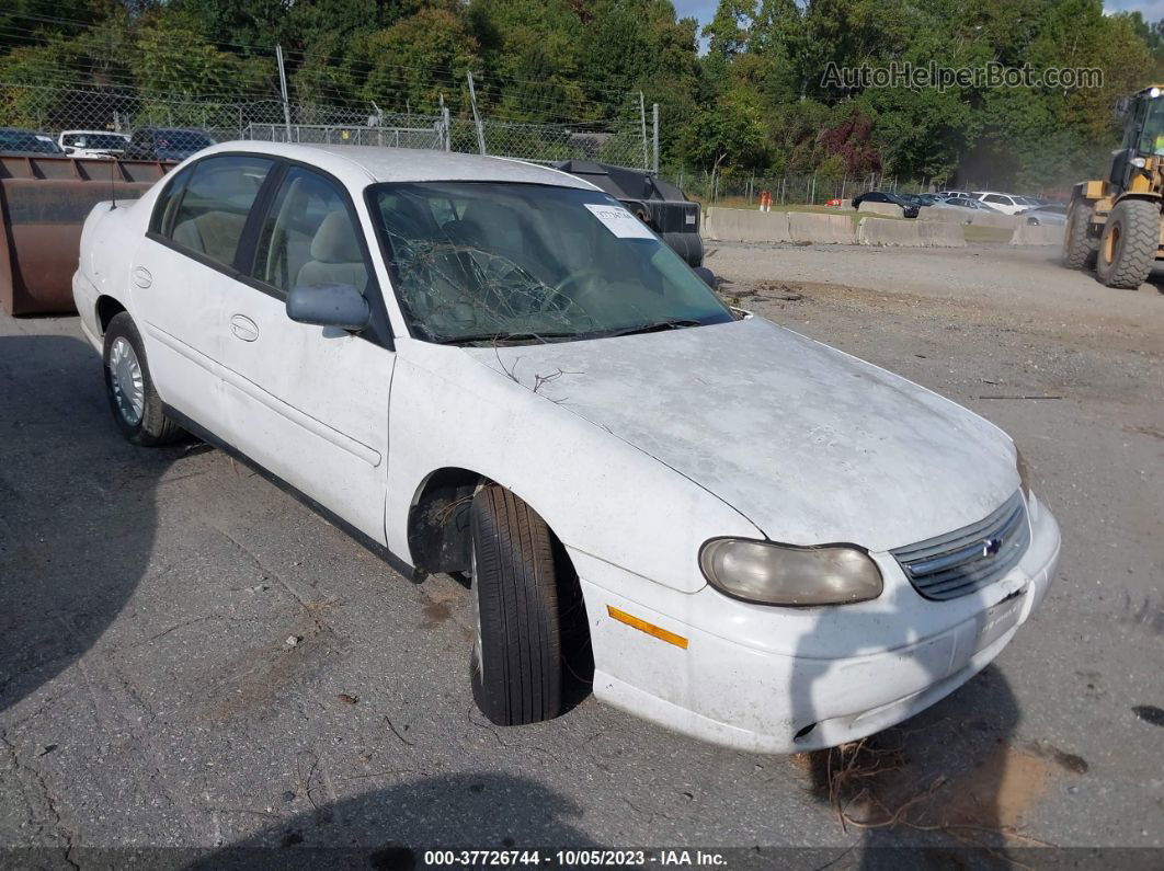 2005 Chevrolet Classic   White vin: 1G1ND52F65M193868