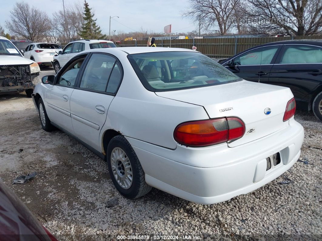 2005 Chevrolet Classic   White vin: 1G1ND52F65M239392