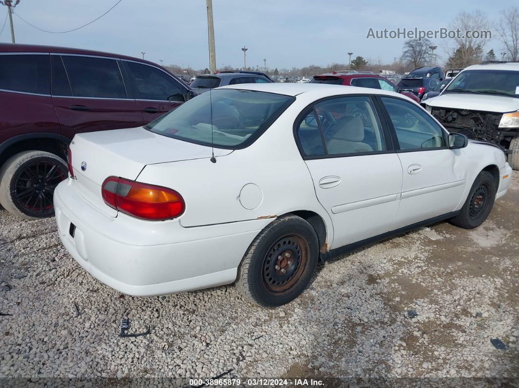 2005 Chevrolet Classic   White vin: 1G1ND52F65M239392