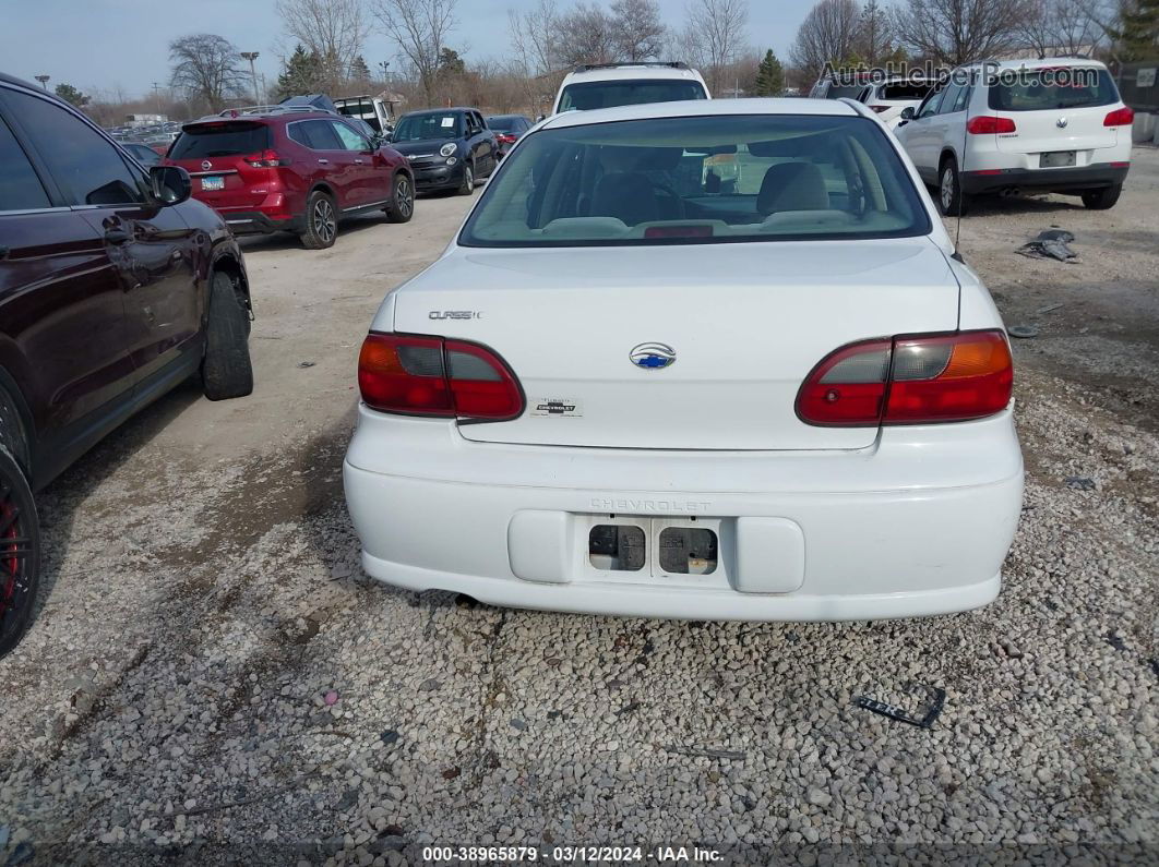 2005 Chevrolet Classic   White vin: 1G1ND52F65M239392