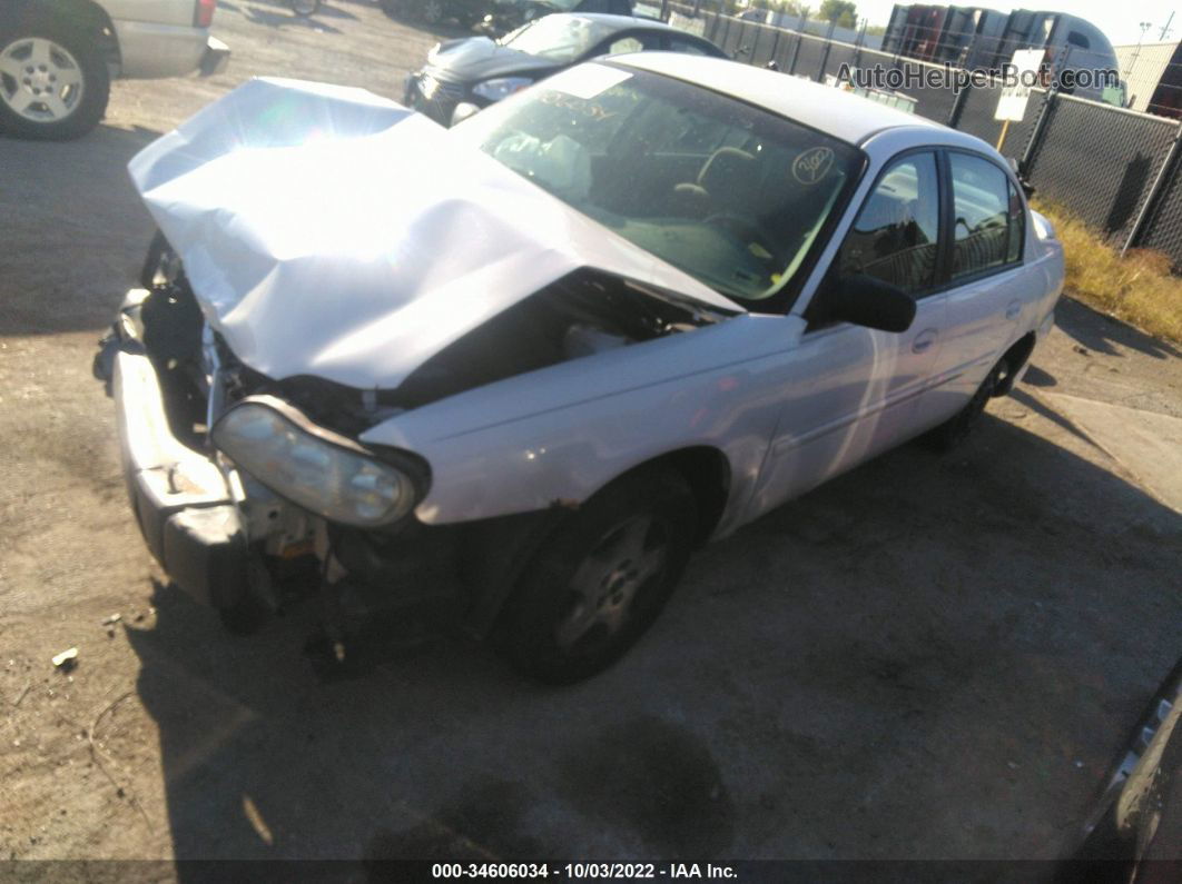 2005 Chevrolet Classic White vin: 1G1ND52F75M210452