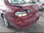 2005 Chevrolet Classic   Maroon vin: 1G1ND52F75M237554