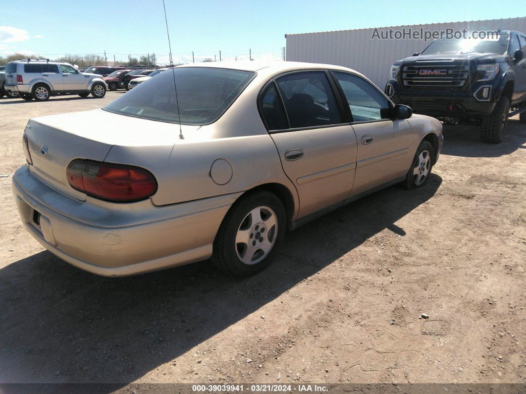 2005 Chevrolet Classic   Gold vin: 1G1ND52F85M133381