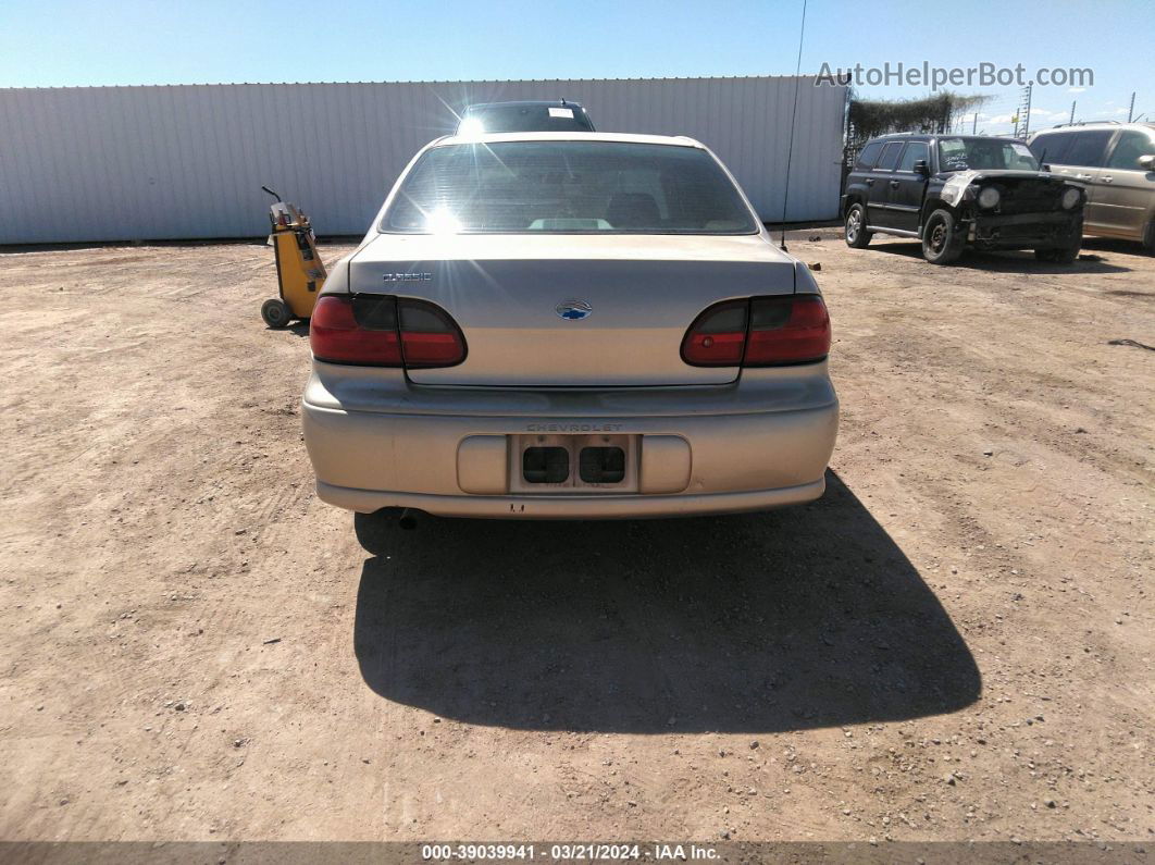 2005 Chevrolet Classic   Gold vin: 1G1ND52F85M133381