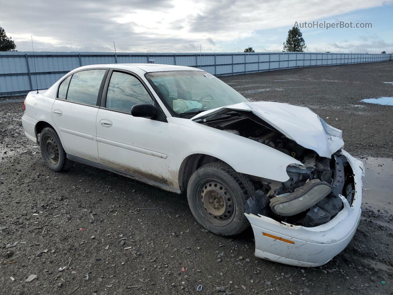 2005 Chevrolet Classic  White vin: 1G1ND52F85M237336