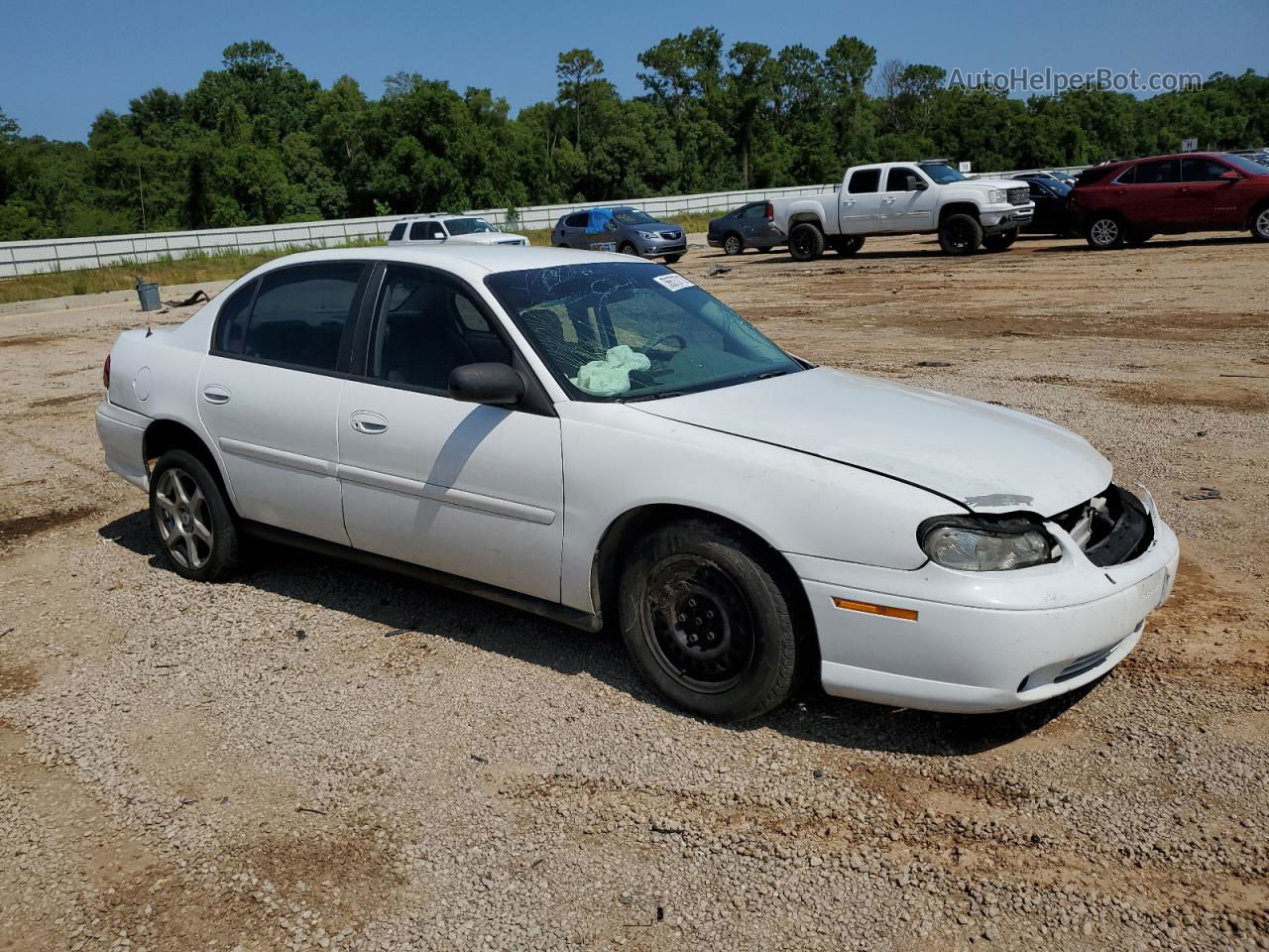 2005 Chevrolet Classic  White vin: 1G1ND52F95M118288