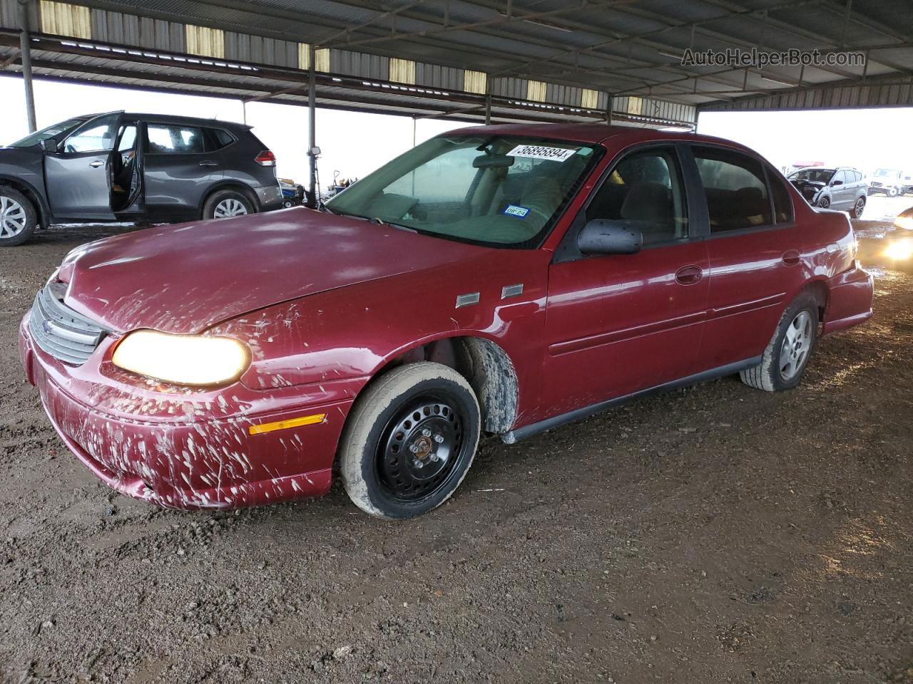 2005 Chevrolet Classic  Maroon vin: 1G1ND52F95M201879