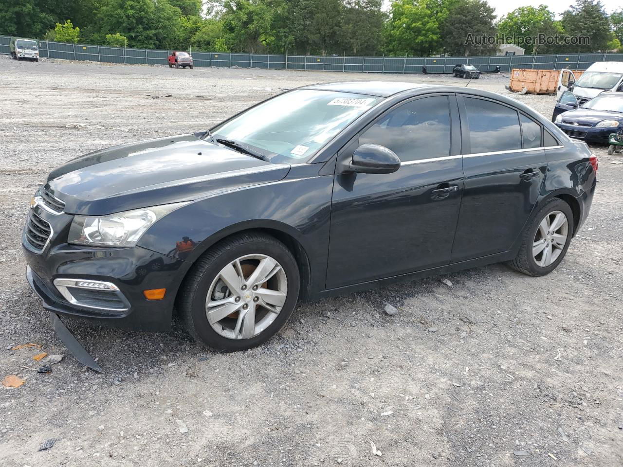 2015 Chevrolet Cruze  Black vin: 1G1P75SZ4F7149796