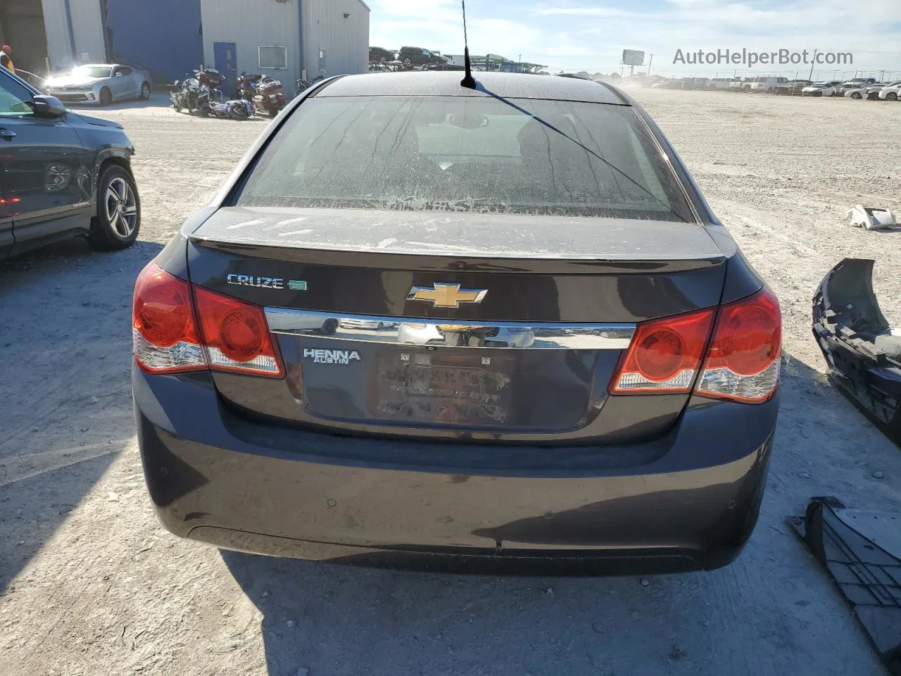 2014 Chevrolet Cruze  Серый vin: 1G1P75SZ8E7478130