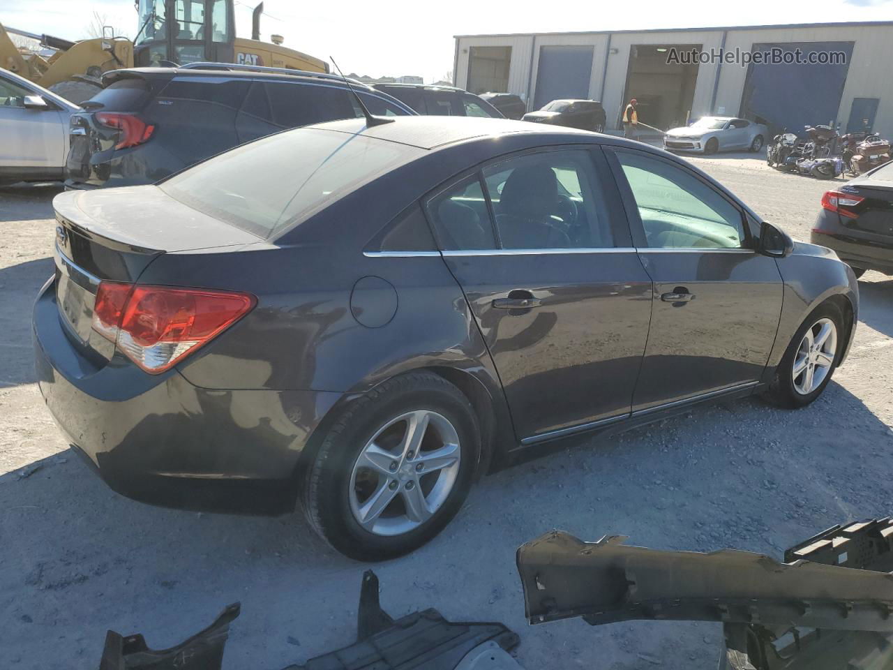 2014 Chevrolet Cruze  Серый vin: 1G1P75SZ8E7478130