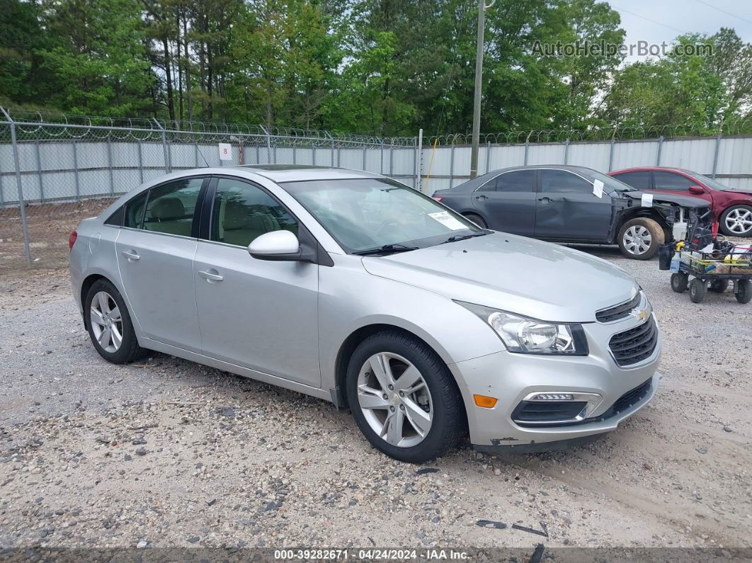 2015 Chevrolet Cruze Diesel Silver vin: 1G1P75SZ9F7274650