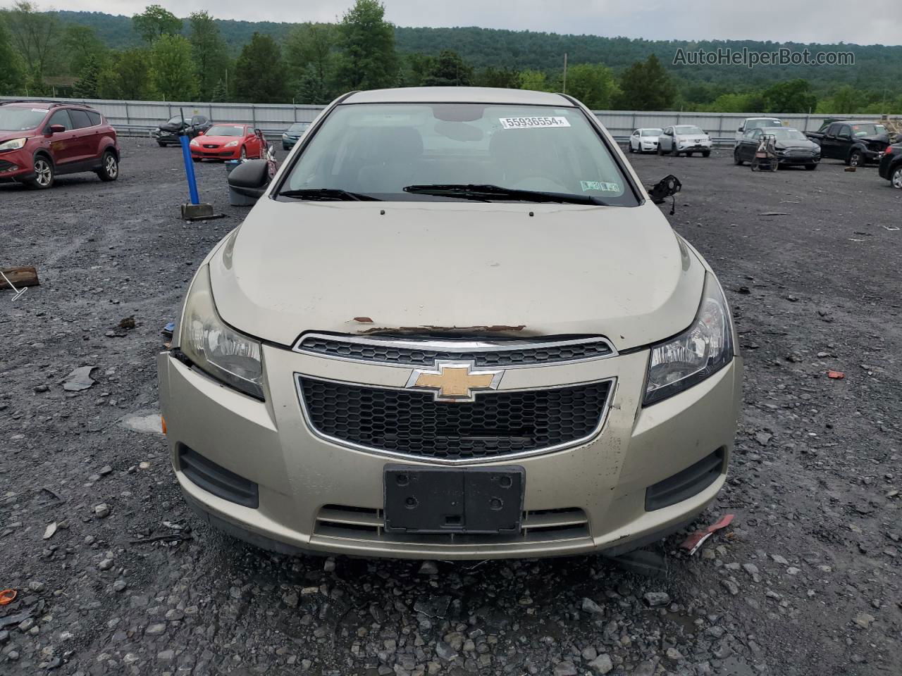 2013 Chevrolet Cruze Ls Кремовый vin: 1G1PA5SG0D7256194