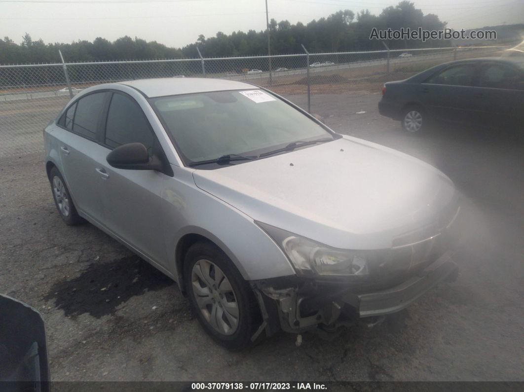 2013 Chevrolet Cruze Ls Silver vin: 1G1PA5SG0D7279202