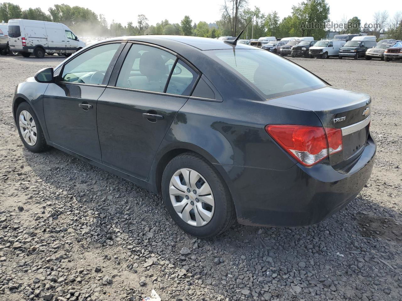 2014 Chevrolet Cruze Ls Black vin: 1G1PA5SG0E7108399