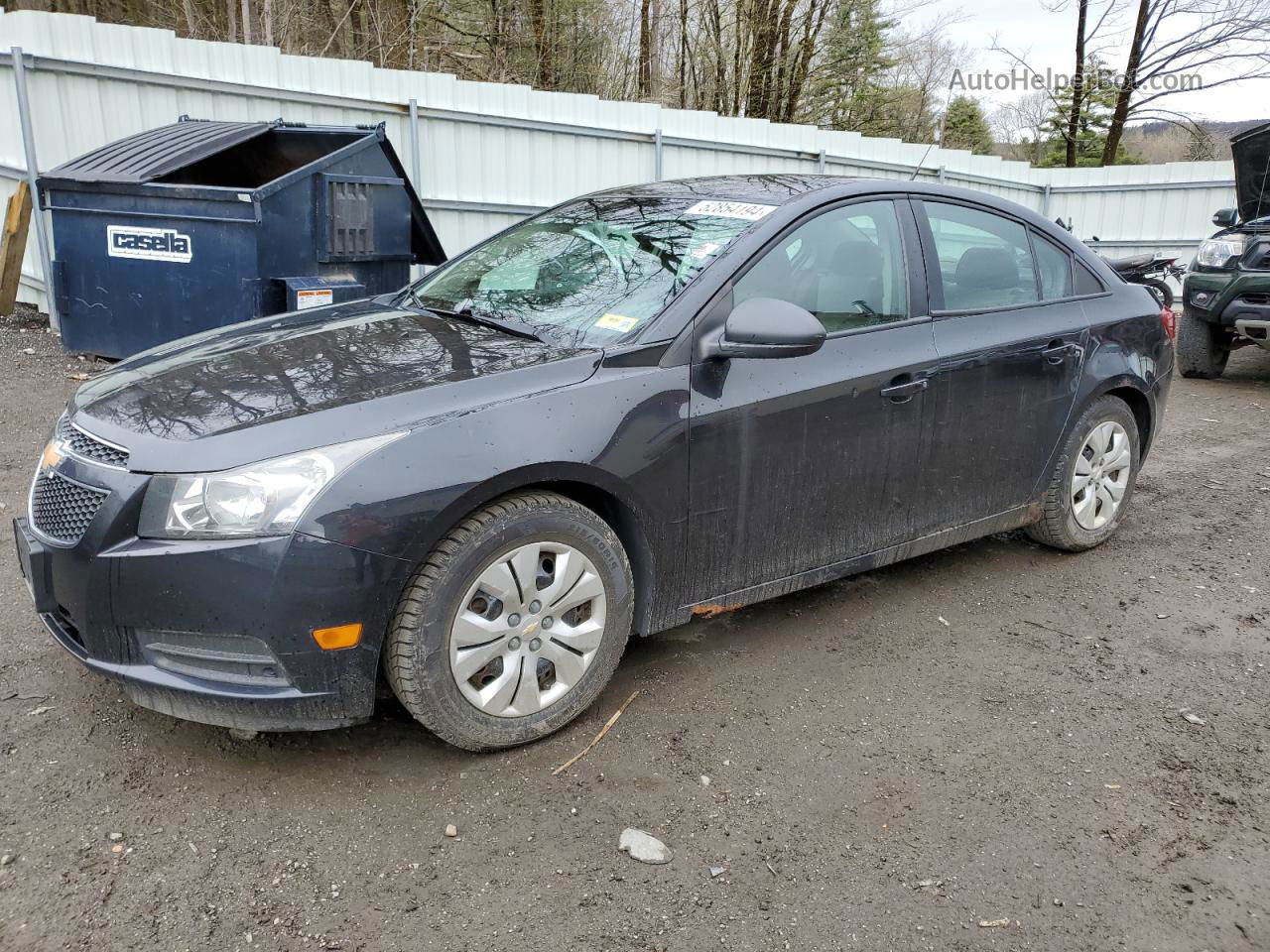 2014 Chevrolet Cruze Ls Charcoal vin: 1G1PA5SG0E7153911