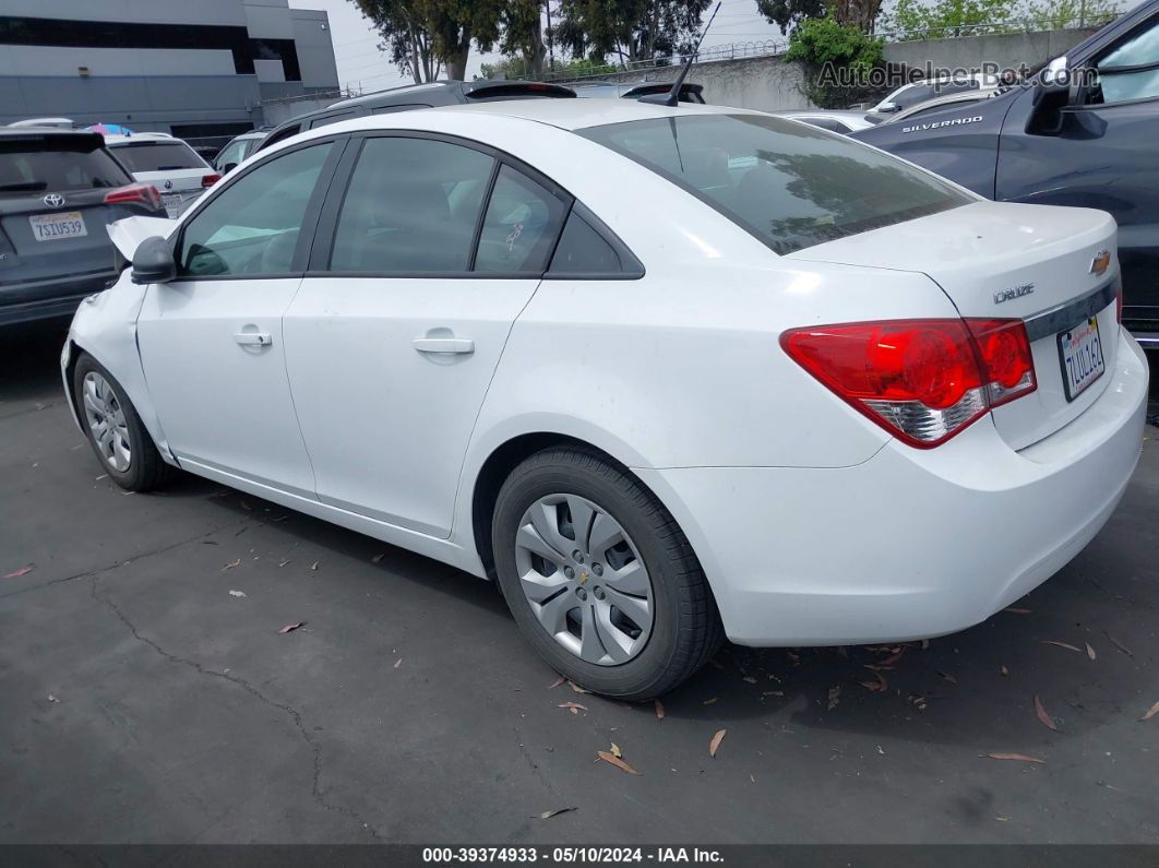 2014 Chevrolet Cruze Ls Auto White vin: 1G1PA5SG0E7295921