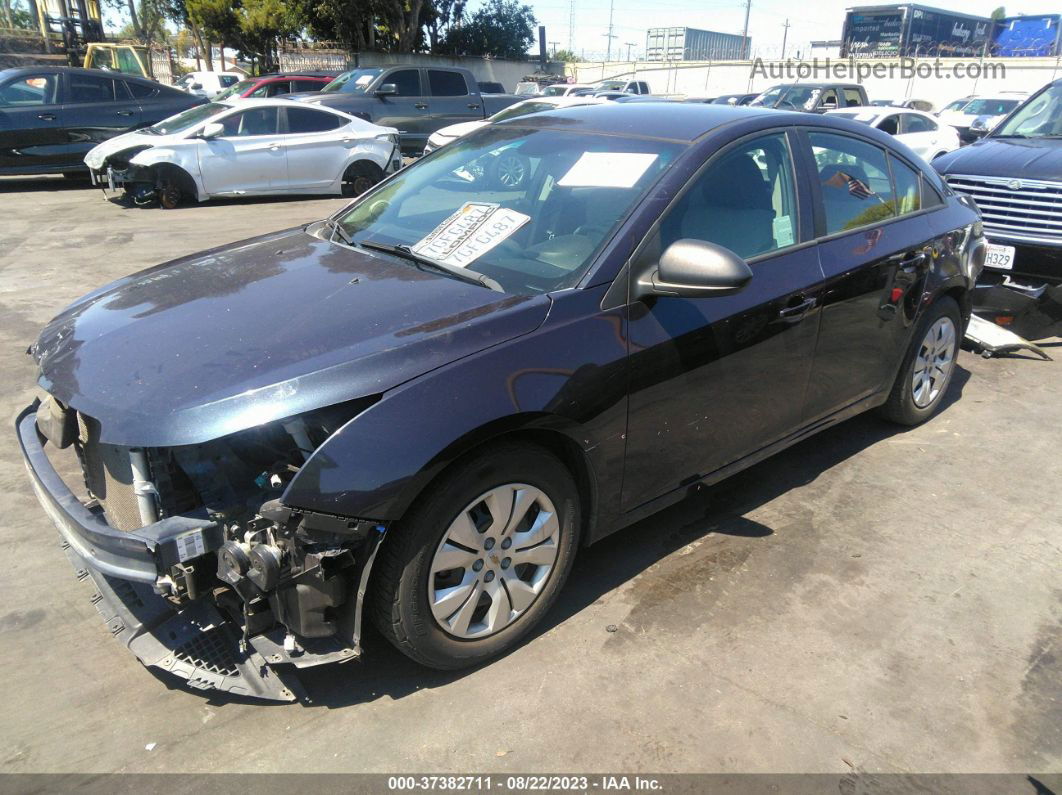 2014 Chevrolet Cruze Ls Dark Blue vin: 1G1PA5SG0E7421887