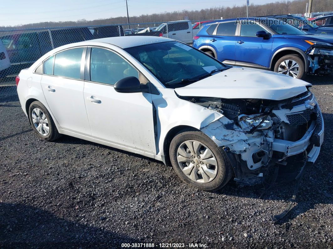 2014 Chevrolet Cruze Ls Auto White vin: 1G1PA5SG0E7454517