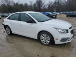 2015 Chevrolet Cruze Ls White vin: 1G1PA5SG0F7284564