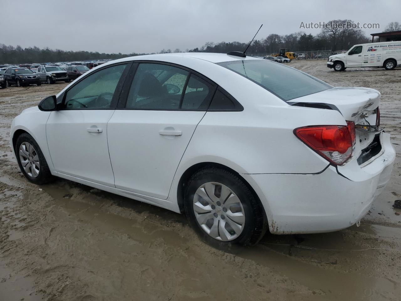 2015 Chevrolet Cruze Ls White vin: 1G1PA5SG0F7284564