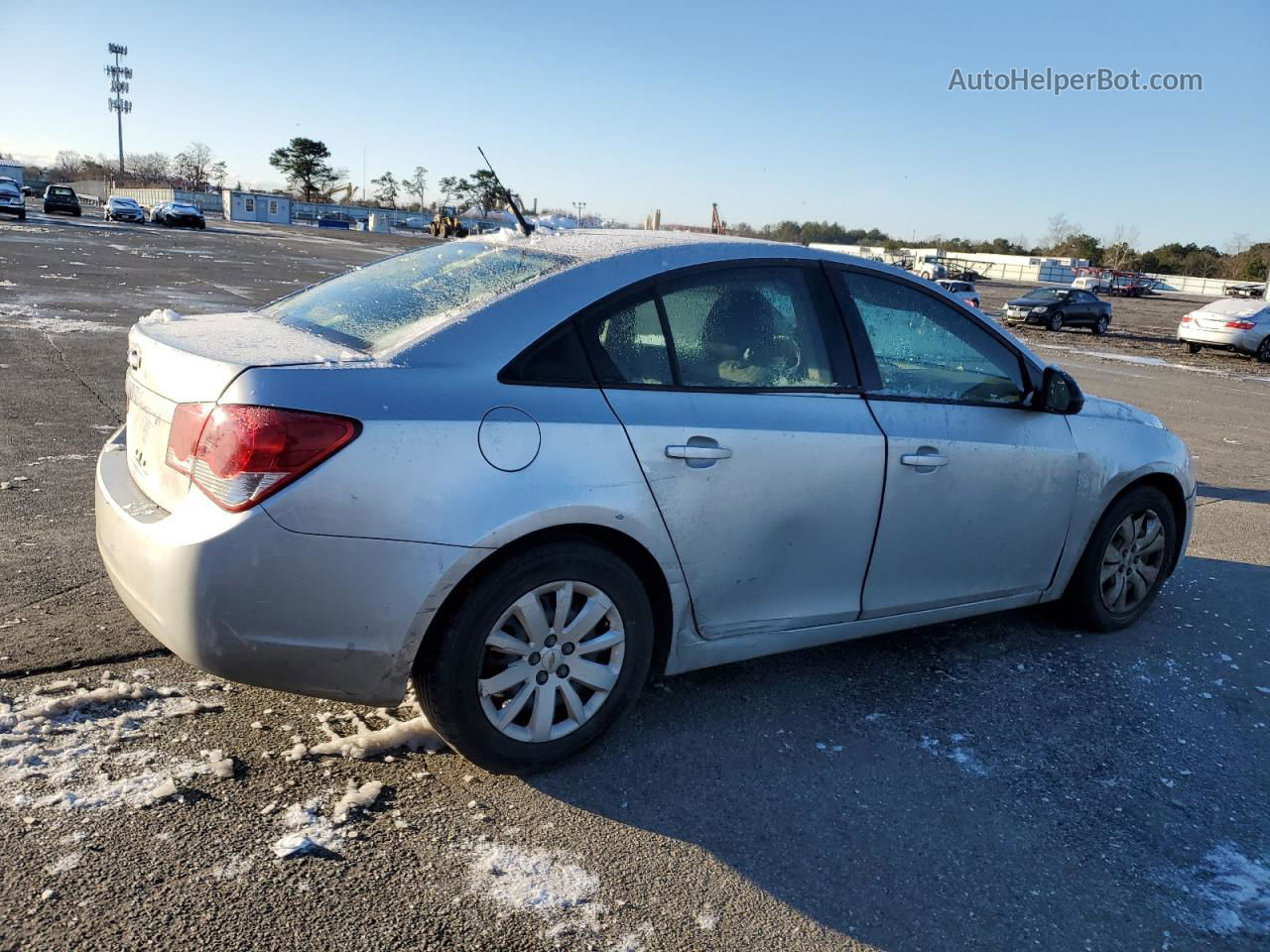 2013 Chevrolet Cruze Ls Silver vin: 1G1PA5SG1D7160980