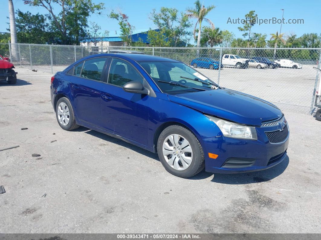 2013 Chevrolet Cruze Ls Auto Blue vin: 1G1PA5SG1D7222331