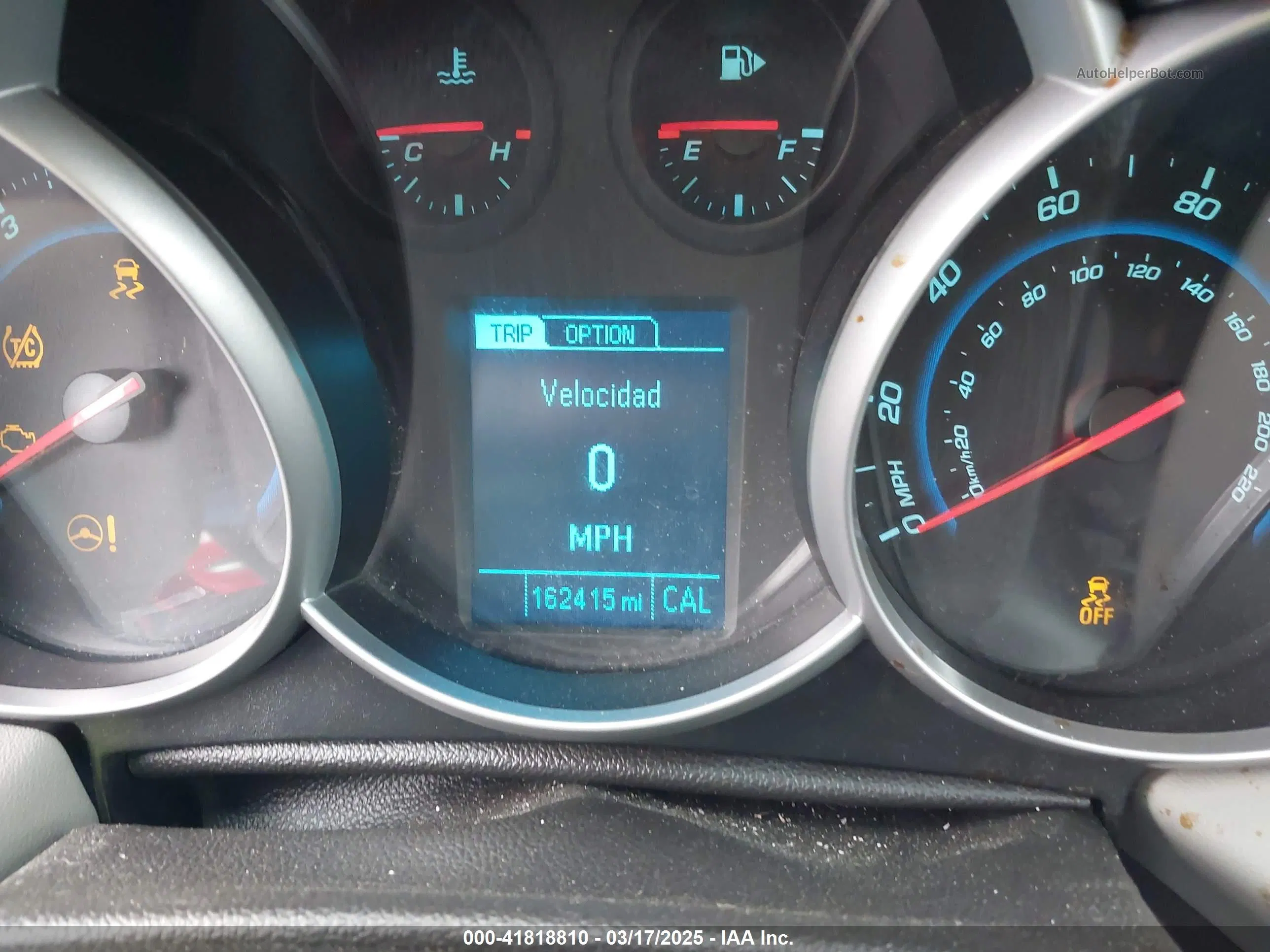 2014 Chevrolet Cruze Ls Auto Red vin: 1G1PA5SG1E7182561