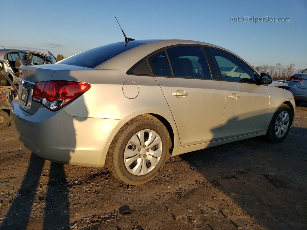 2014 Chevrolet Cruze Ls Silver vin: 1G1PA5SG1E7215185