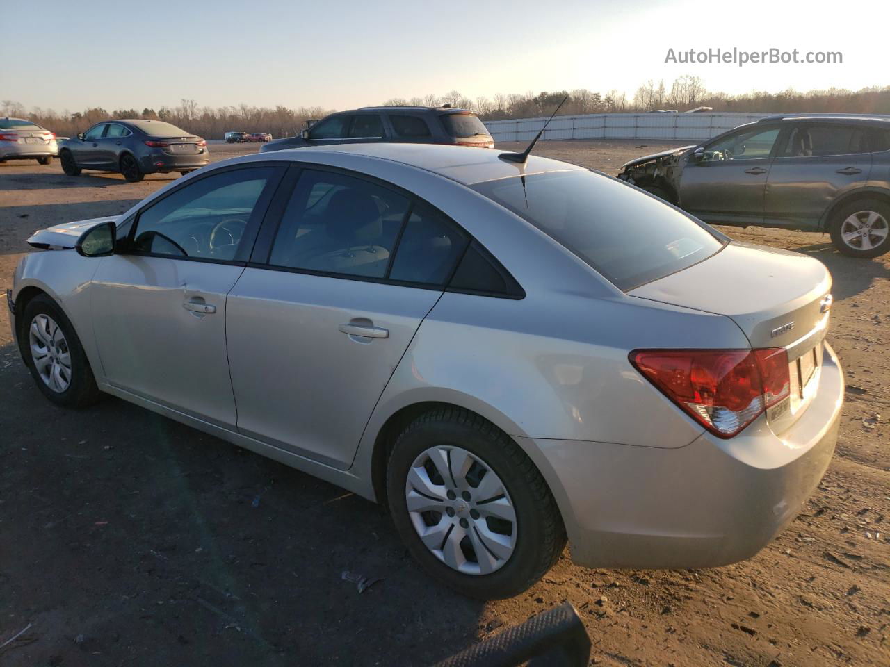 2014 Chevrolet Cruze Ls Silver vin: 1G1PA5SG1E7215185